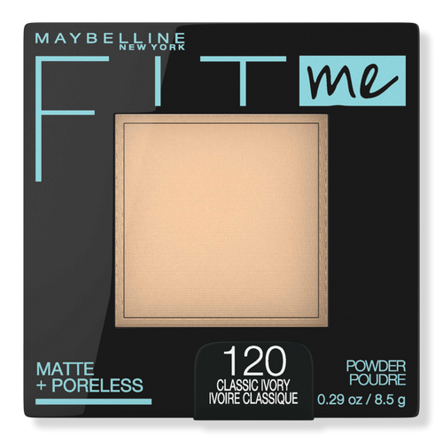Maybelline Fit Me Matte Poreless Powder 120 Classic Ivory