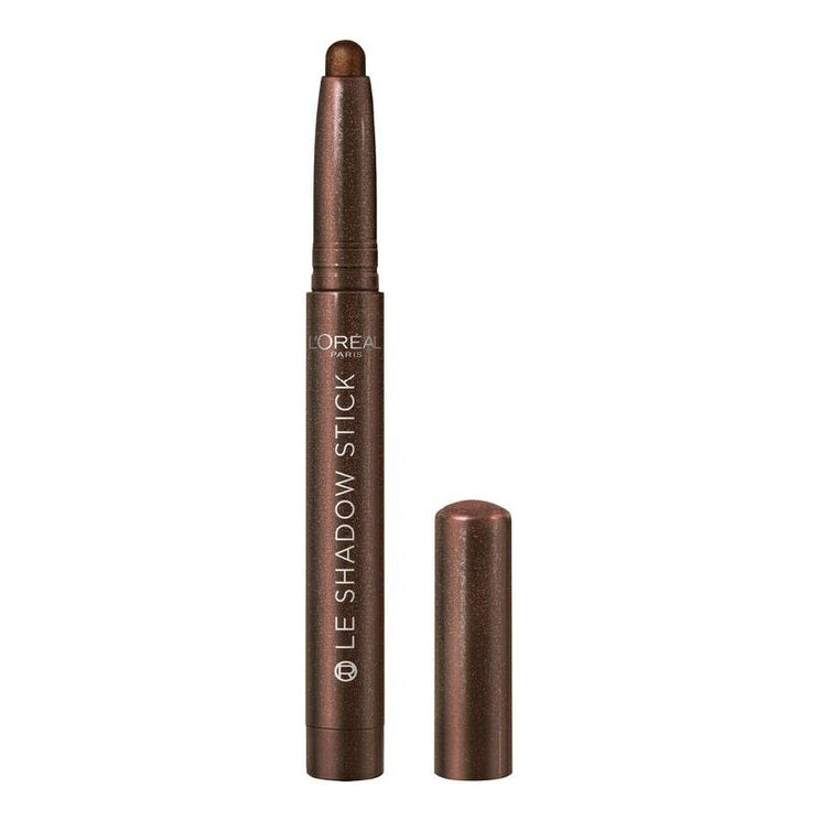 Fard de pleoape stick cu textura cremoasa, L’oreal Paris LE SHADOW, 240 brown abyss, 1.4 g