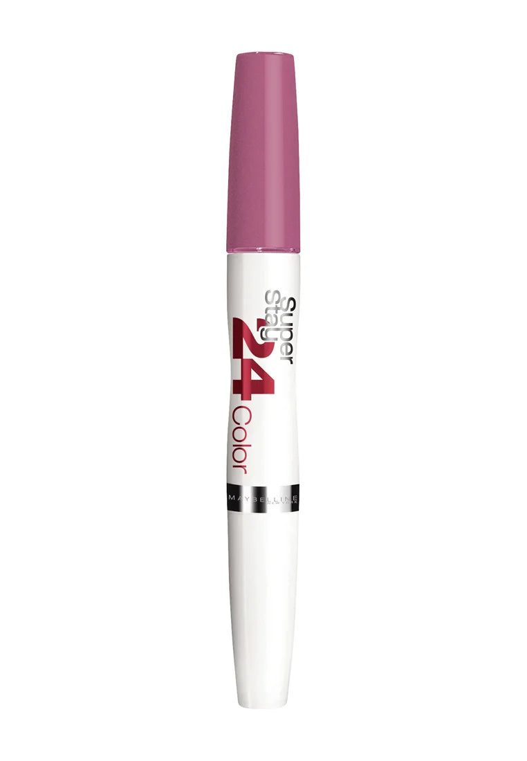 Ruj lichid hidratant cu pigmenti intensi, Maybelline New York Superstay 24h, 250 sugar plum, 9 ml