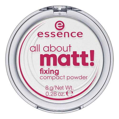 Прозрачная компактная пудра Essence All About Matt!