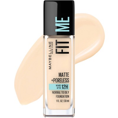 Maybelline Fit Me Matte Poreless Foundation 110 Porcelain