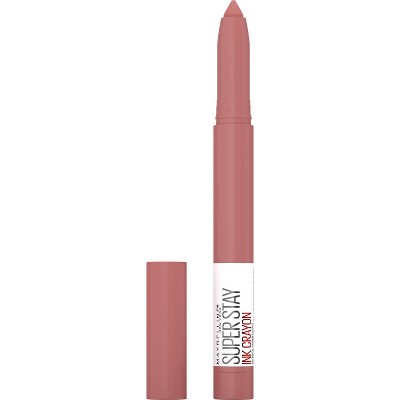 Maybelline Ink Crayon Lipstick 105 on the grind