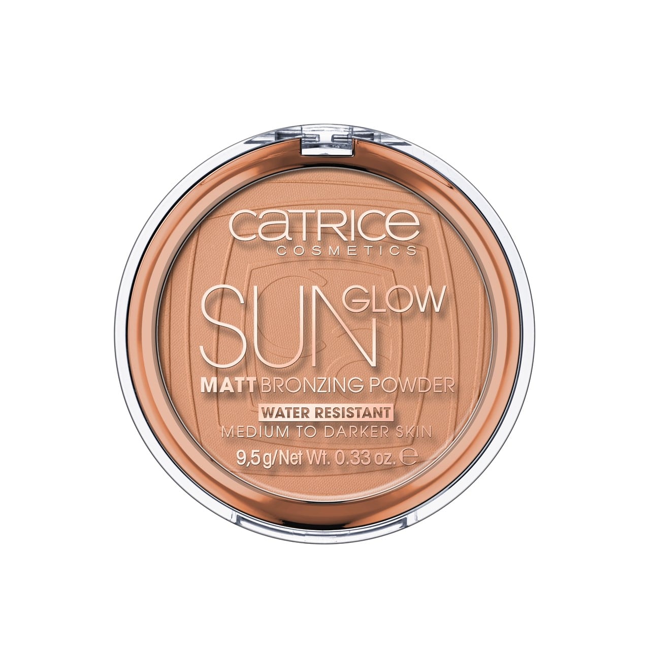 Матовая бронзирующая пудра Catrice Sun Glow, оттенок 035 Universal Bronze, 9,5 г