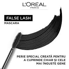 Mascara cu efect de gene false L'Oreal Paris False Lash Black, 8.9 ml