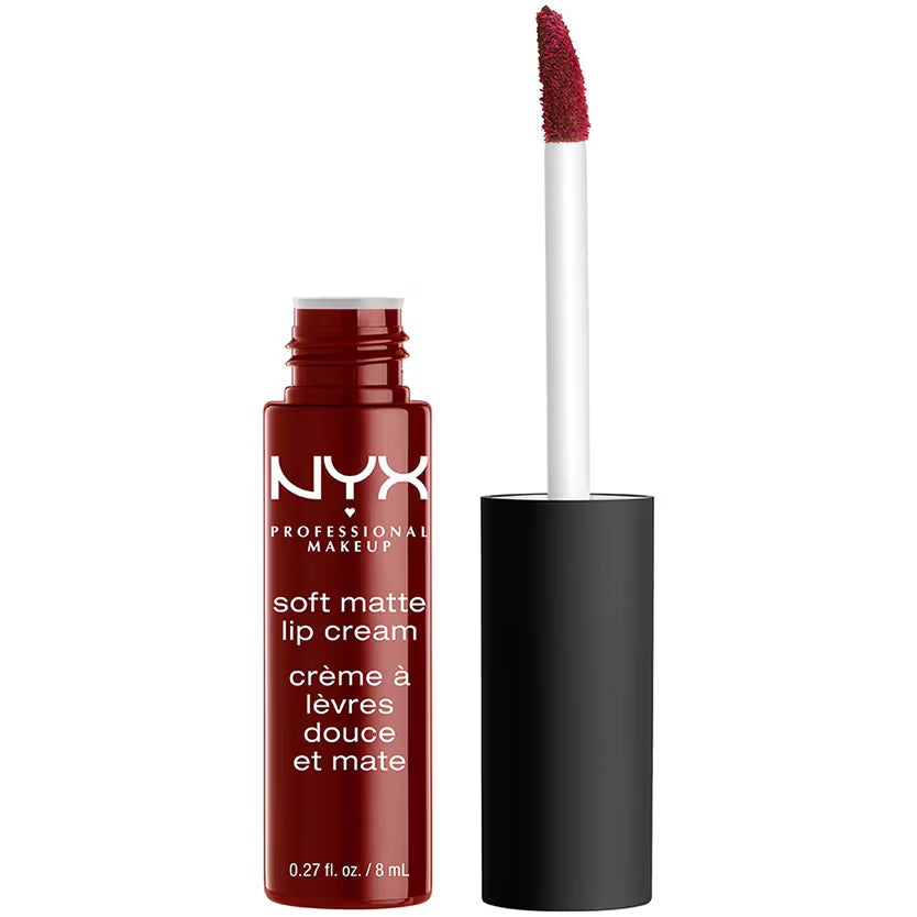 Ruj pentru buze NYX PM Soft Matte Lip Cream 27 Madrid