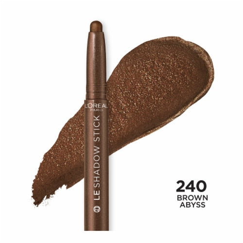 Fard de pleoape creion L’Oréal Paris, nuanța 240 Abyss Brown