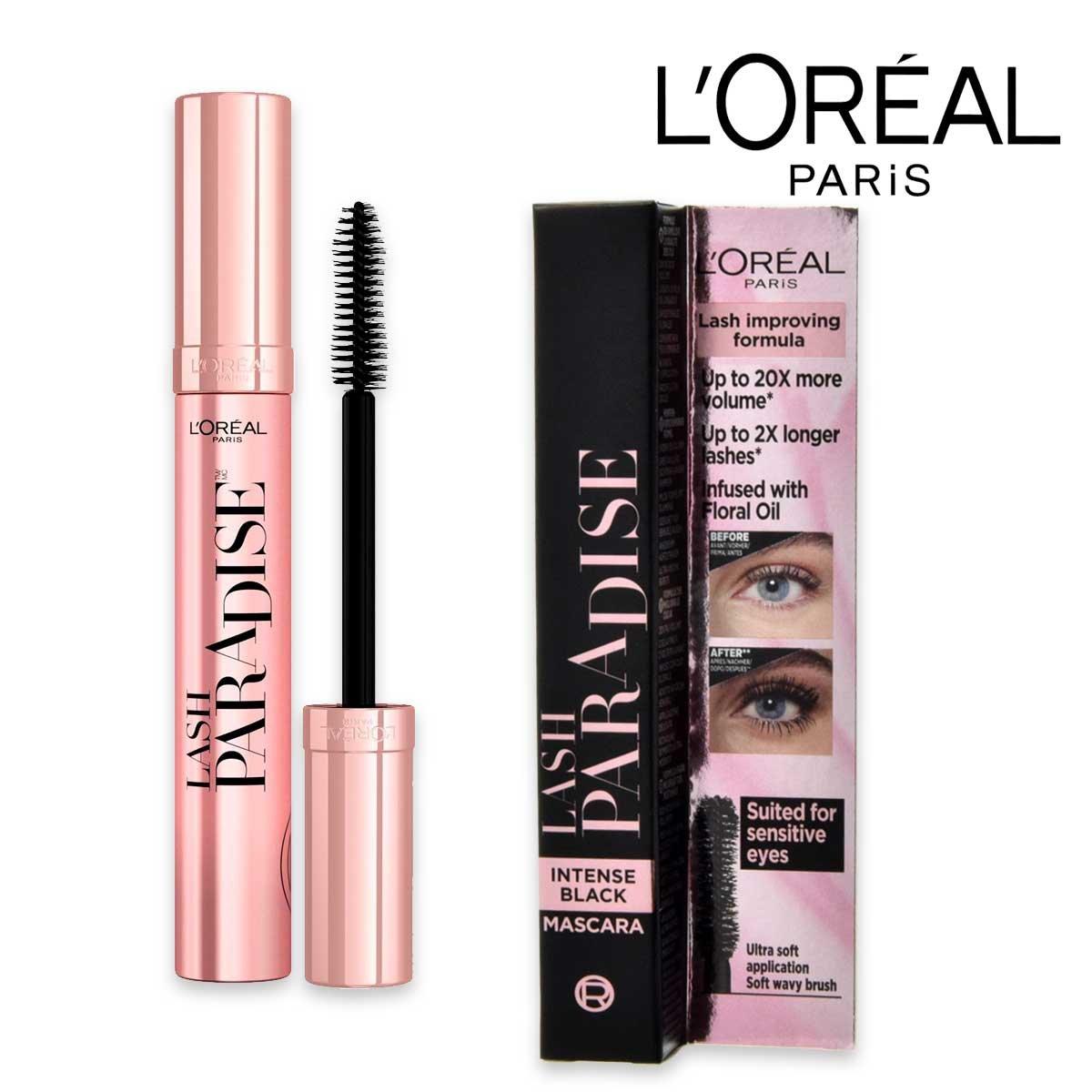 L'Oreal Lash Paradise Volumising Mascara - Intense Black