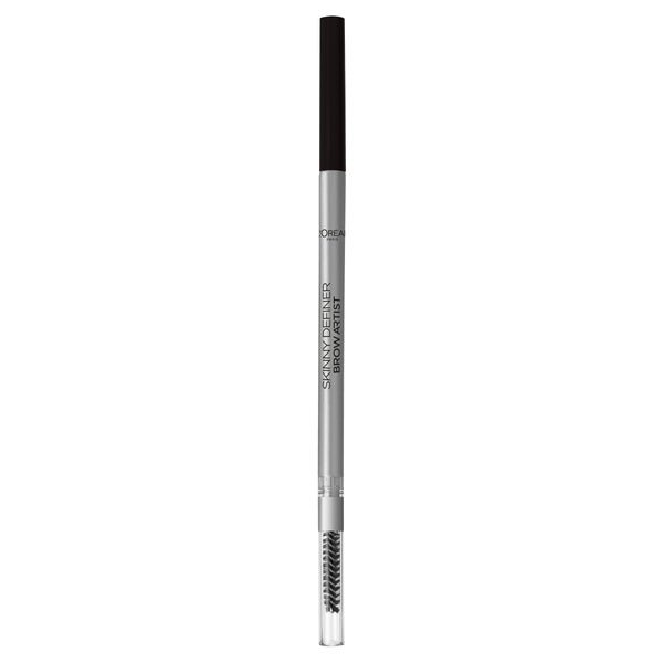 Creion pentru sprancene, L'OREAL PARIS BROW ARTIST, Skinny Definer, Nuanta 109 Ebony