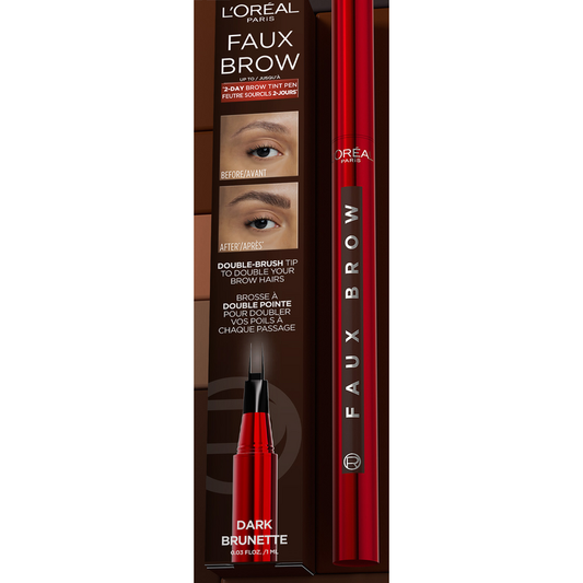 Creion pentru sprâncene L'Oréal Paris Infaillible Faux Brow Pen Dark Brunette