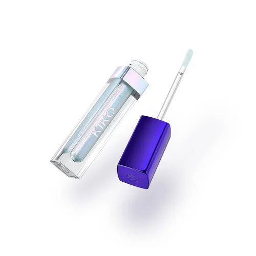 KIKO Lipgloss Lumiverse My Holo Crush Lipgloss & Coat 3ml 01 Starlit Blue Aura