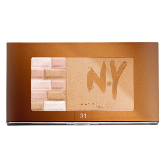 Maybelline Shimmer Bricks Bronzer  – nuanța „01 Blondes”