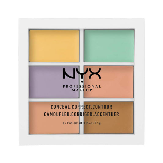 Paletă corectoare NYX Color Correcting Concealer Palette