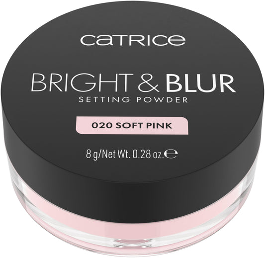 Catrice - Loose Setting Powder Bright & Blur - 020: Soft Pink