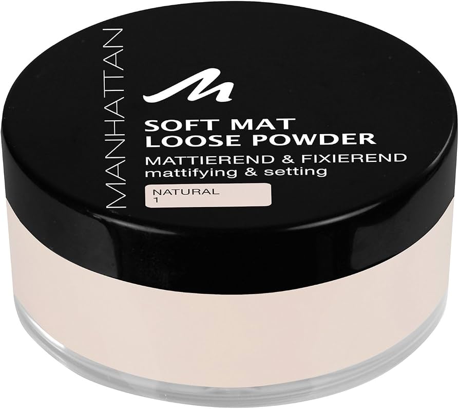 Manhattan Soft Mat Loose Powder, 1 Natural, 20 g, Germany