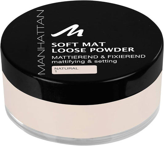 Manhattan Soft Mat Рассыпчатая Пудра 1 Natural