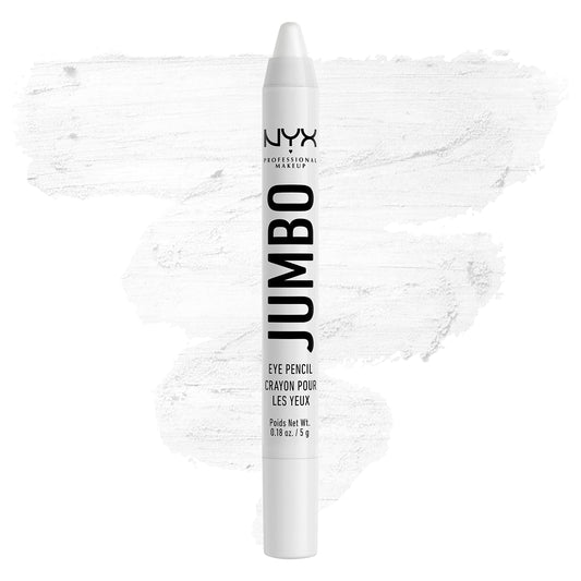 Creion Jumbo pentru ochi NYX, nuanța 608 Cream Shimmery White