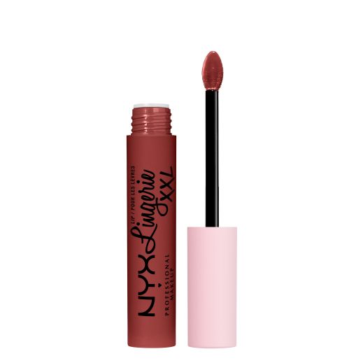 NYX Pprofessional Makeup Lip Lingerie XXL Smooth Matte Liquid Lipstick, 16hr Longwear, Straps Up,