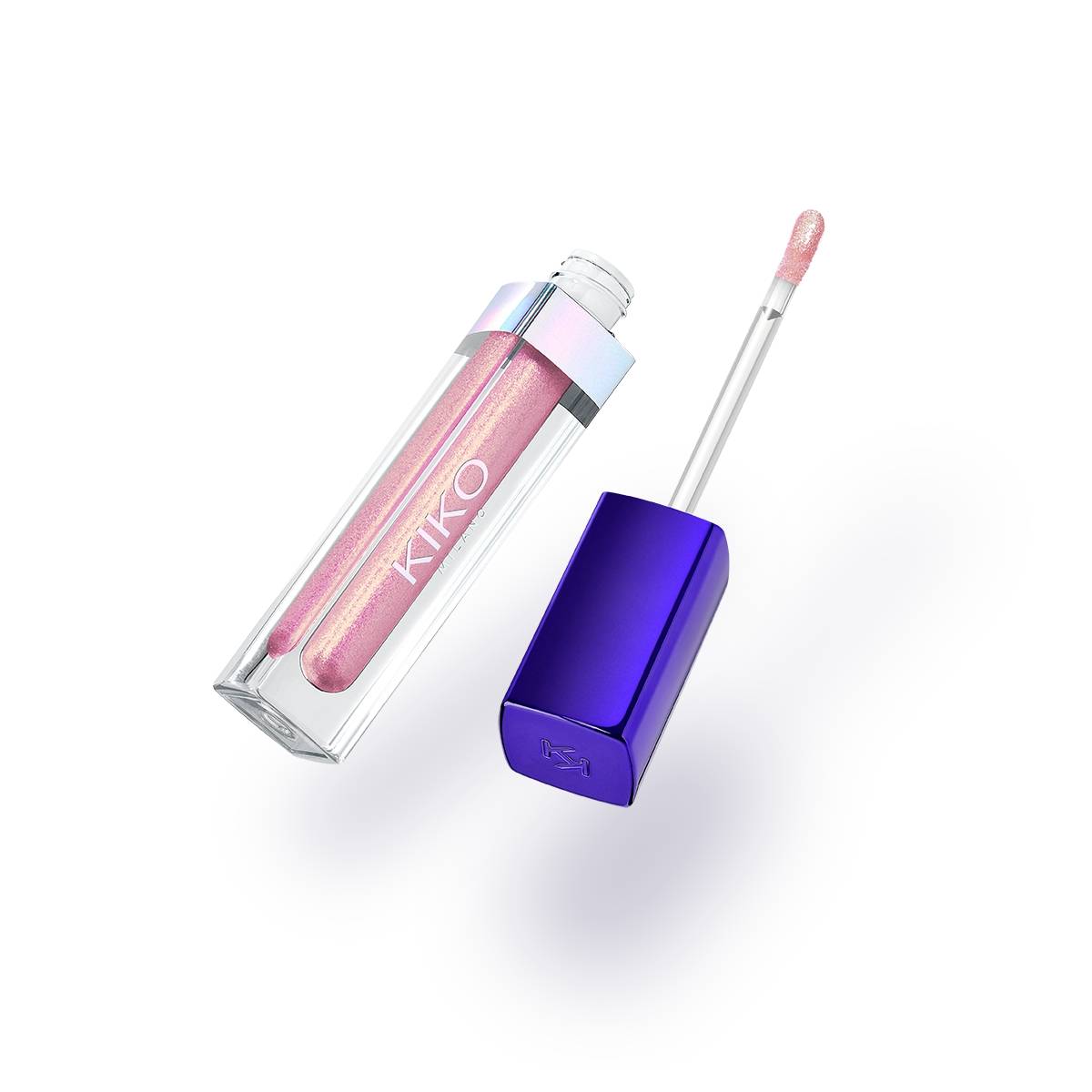 KIKO Блеск для губ Lumiverse My Holo Crush Lipgloss & Coat 3мл 03 Pink Illusion