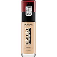 L'Oréal Infallible Fresh Wear Foundation, Shade 100 Linen, 30 ml