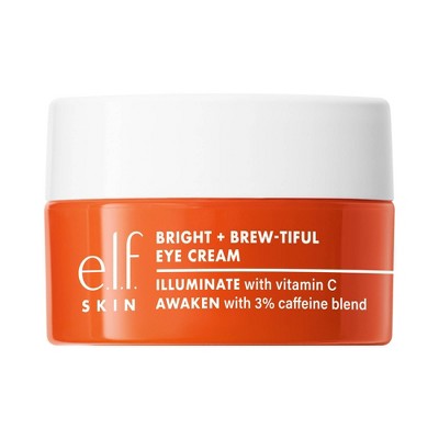 ELF SKIN BRIGHT + BREW-TIFUL EYE CREAM