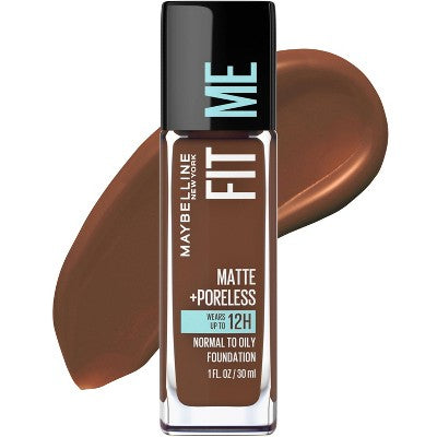 Maybelline Fit Me Matte and Poreless Liquid Foundation, Shade ...