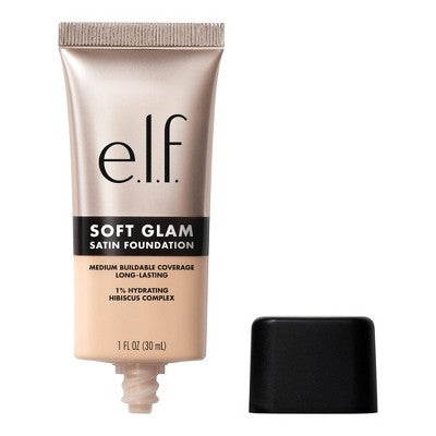 e.l.f. Soft Glam Satin Foundation - 20 Light Cool - 1 fl oz