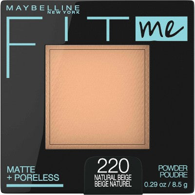 Maybelline Fit Me Matte Poreless Powder 220 Natural Beige