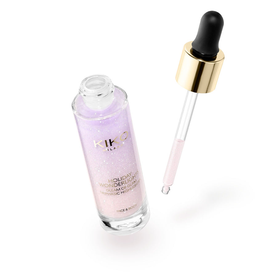 Kiko  Highlighter Holiday Wonderlights Gleam Of Glam Triphasic