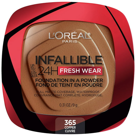 Cosmetică L’Oréal Paris (fond de ten pudră Infaillible, farduri creion)