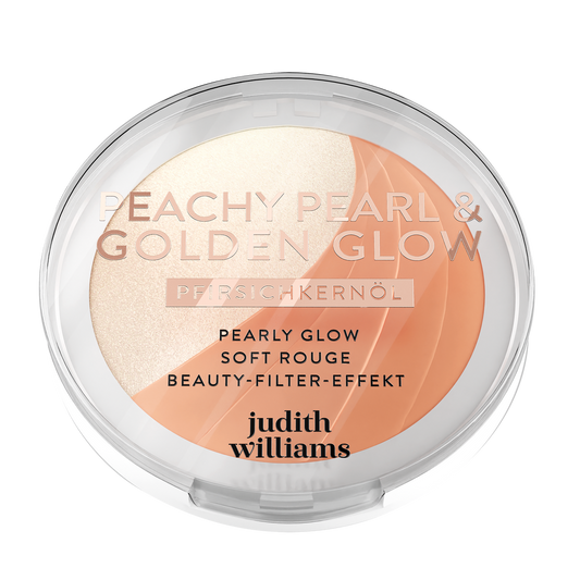 Judith Williams Peachy Pearl & Golden Glow – duo blush & highlighter 8,3 g