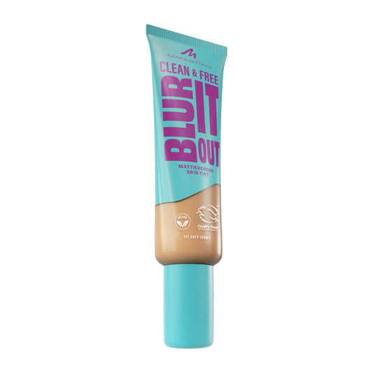 Skin Tint Manhattan Clean & Free Blur It Out – nuanța 31 Soft Ivory (30 ml)