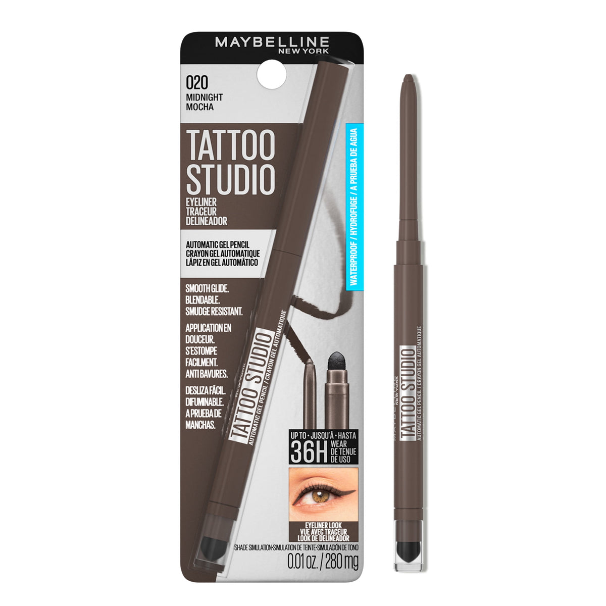 Maybelline Tattoo Liner Gel Pencil Smokey Grey