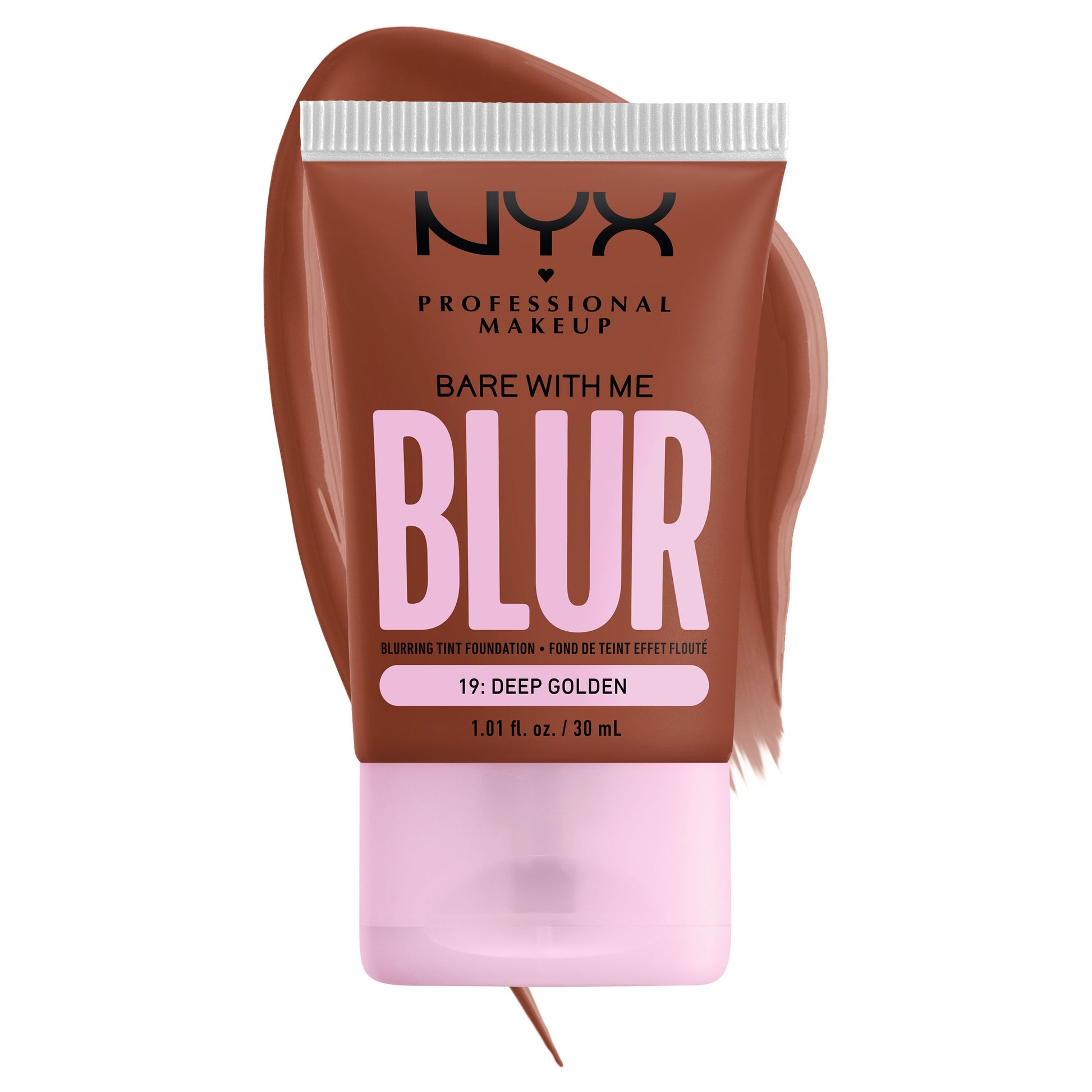 Fond de ten NYX Bare With Me Blur Tint Foundation 12 Medium Dark