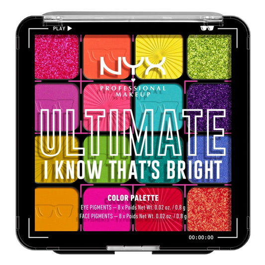 NYX Ultimate Shadow Palette Brights