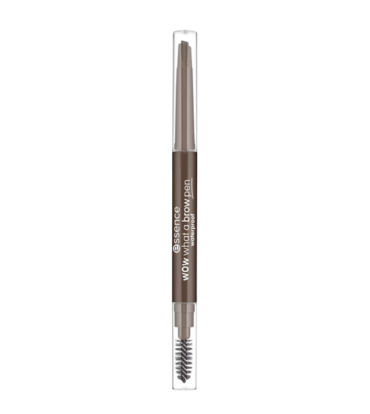 Creion pentru sprâncene Essence Wow What A Brow Pen Waterproof 03 Dark Brown