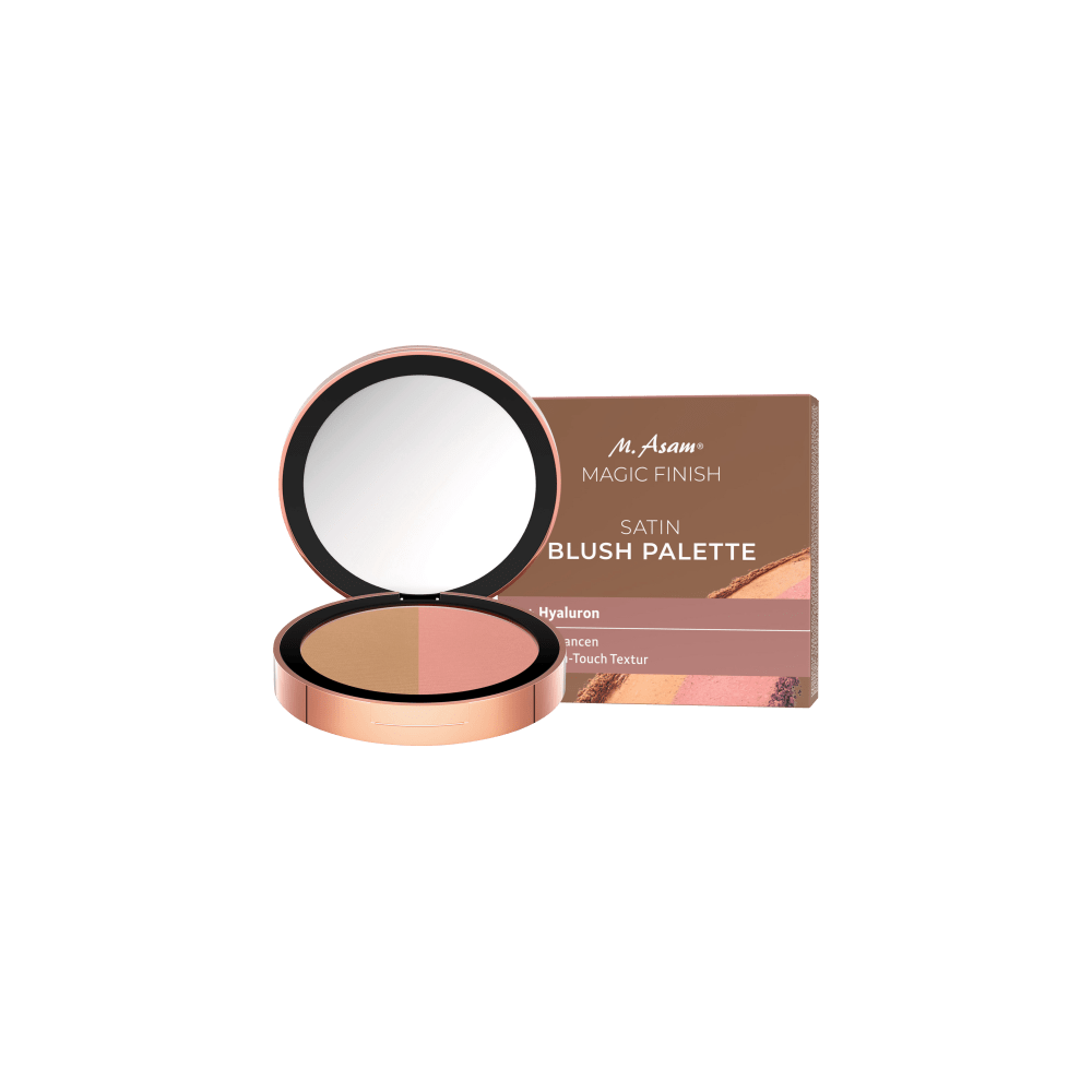 M. Asam Blush Palette Satin Dark Honey & Nude Flush 4 g