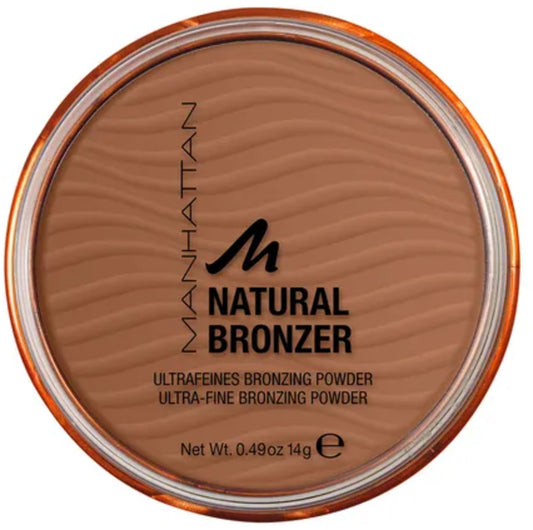 Pudră bronzantă Manhattan Natural Bronzer, nuanța Sunlight, 14 g