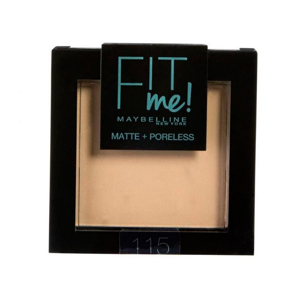 Pudră compactă Maybelline Fit Me! Mată + Fără pori, nuanța 115 Ivory, 9 g