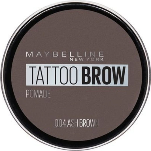 Maybelline Tattoo Brow Waterproof Pomade 04 Ash Brown