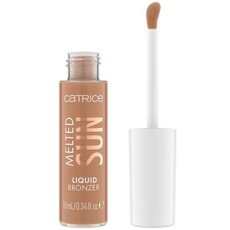 Bronzer lichid pentru fata Catrice Melted Sun Liquid Bronzer, 015 - Sunkissed, 10 m