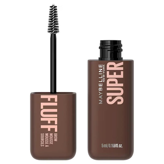 Mascara pentru sprancene cu fixare usoara Maybelline SUPERFLUFF #260 Deep Brown 5 ml