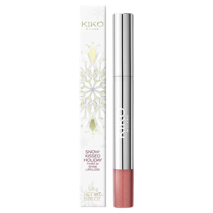 Блеск для губ KIKO Snow-Kissed Twist N Shine - 02 Candycane Crush
