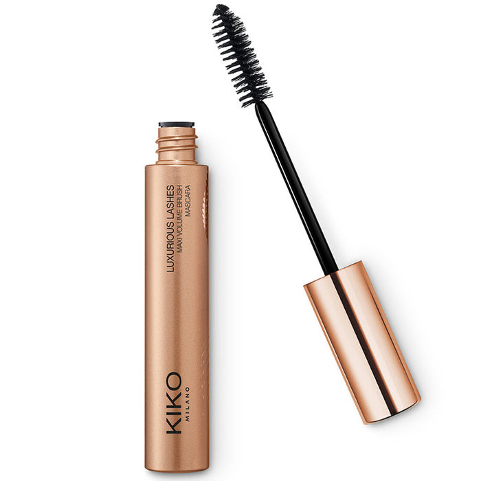 KIKO MILANO Luxurious Lashes Maxi Brush Mascara - 12ml BLACK