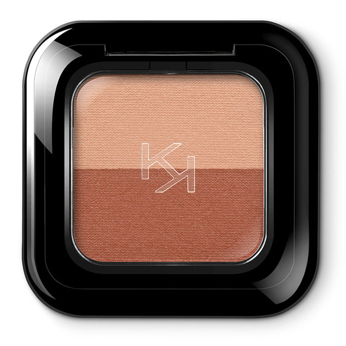 KIKO Bright Duo Eyeshadow - 03 Peach/Brick - 2,5g