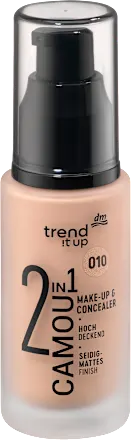 Тональный крем + консилер trend IT UP 2в1 Camou 010 (30 мл)