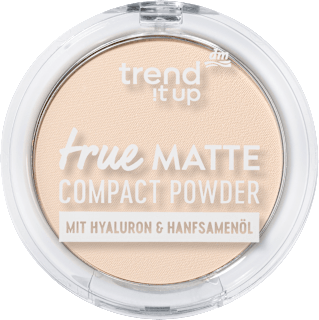 Trend !t up Компактная пудра True Matte 010 Мягкий Бежевый